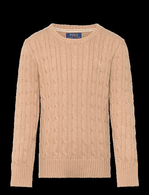 Ralph Lauren Kids | Combed Cotton-Ls Cable Cn-Tp-Swt | 138-149