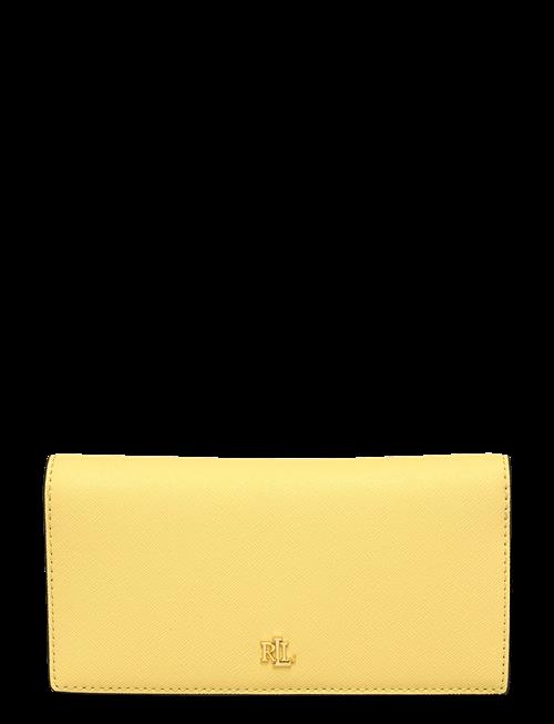 Lauren Ralph Lauren | Crosshatch Leather Slim Wallet | ONE SIZE