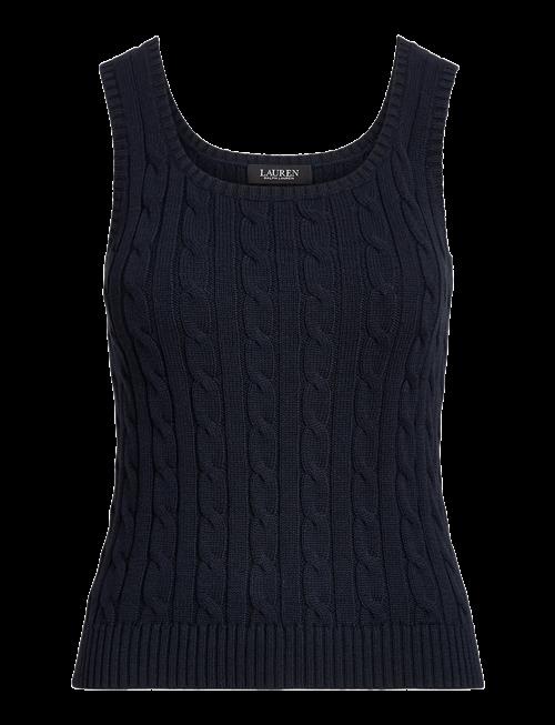 Lauren Ralph Lauren | Cable-Knit Sleeveless Sweater | L