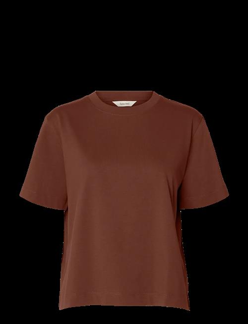 Selected | Slwessential Ss Boxy Tee Noos | L