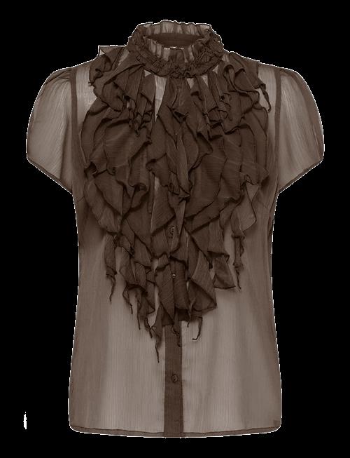 Saint Tropez | Liljasz Crinkle Ss Shirt | XL