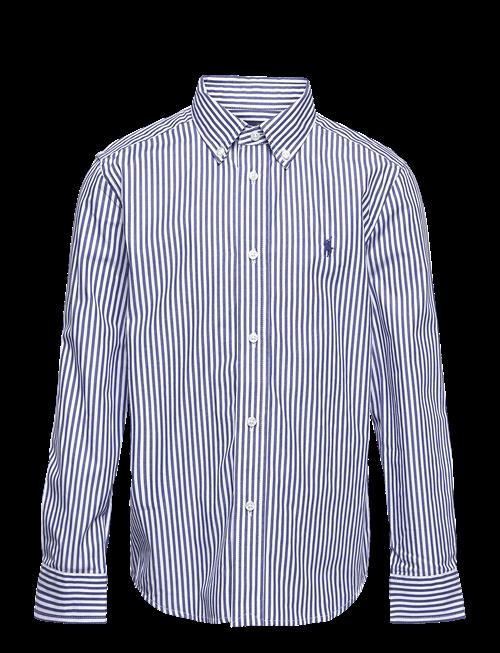 Ralph Lauren Kids | Striped Cotton Poplin Shirt | 88-93