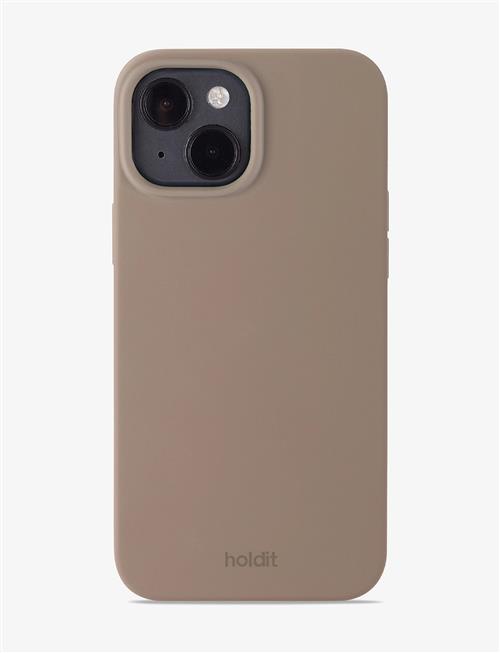 Holdit | Silicone Case Mocha Brown | IPHONE 15