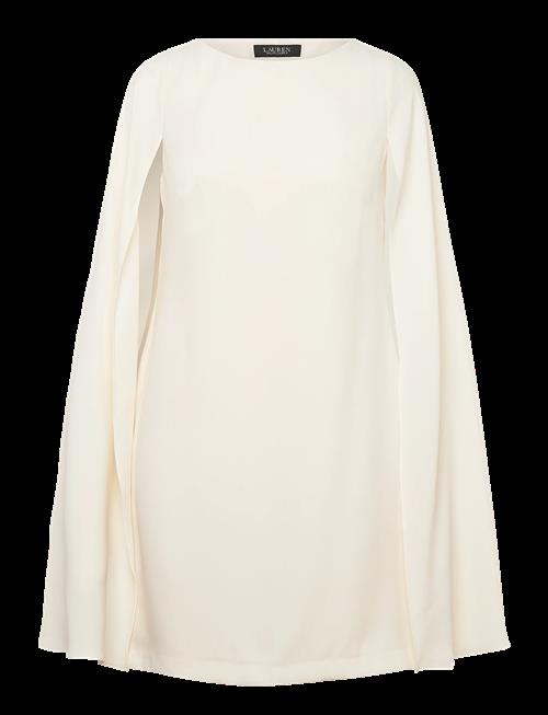 Lauren Ralph Lauren | Cape Georgette Cocktail Dress | 36