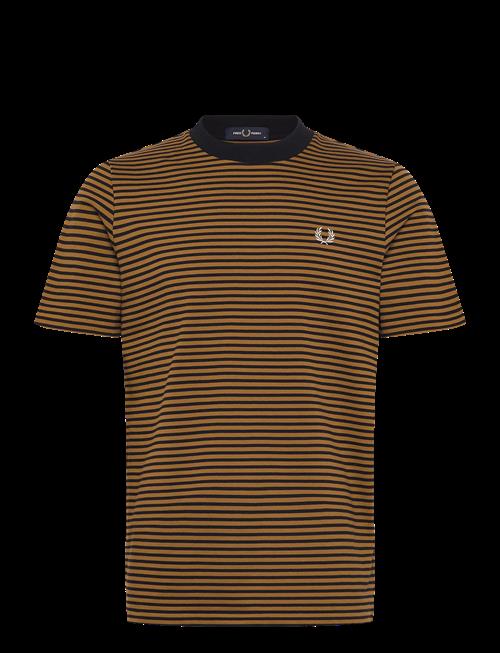 Fred Perry | Fine Stripe Heavyweight Tshirt | XXL