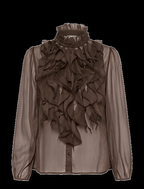 Saint Tropez | Liljasz Crinkle Ls Shirt | XXL