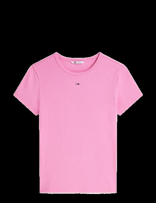 Tommy Jeans | Tjw Slim Essential Rib Ss Ext | XS