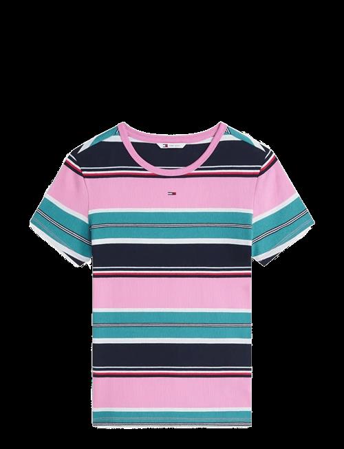 Tommy Jeans | Tjw Slim Essential Rib Ss Ext | XL