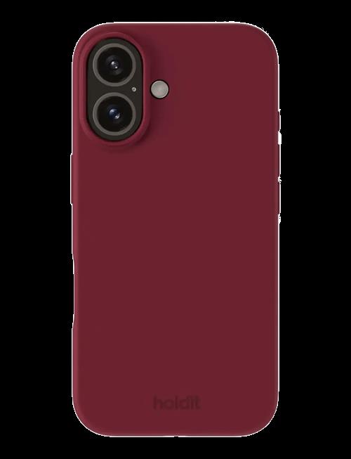 Holdit | Silicone Case Red Velvet | IPHONE 16