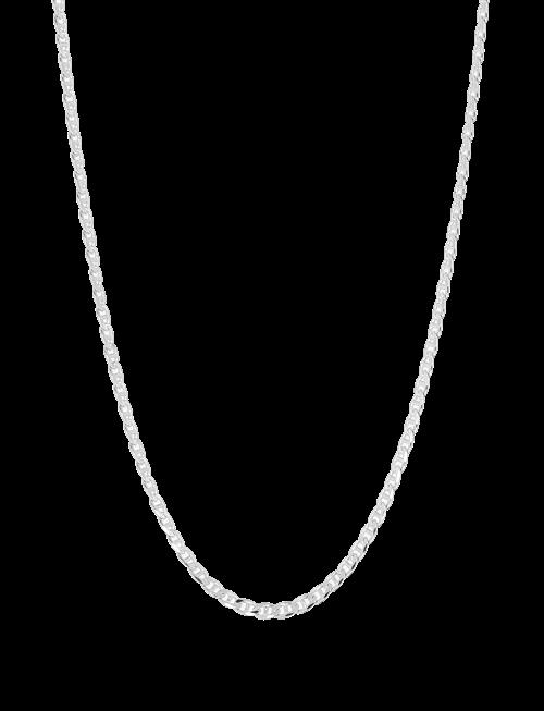 IX Studios | Ix Curb Marina Chain Silver | 45 cm 45 cm