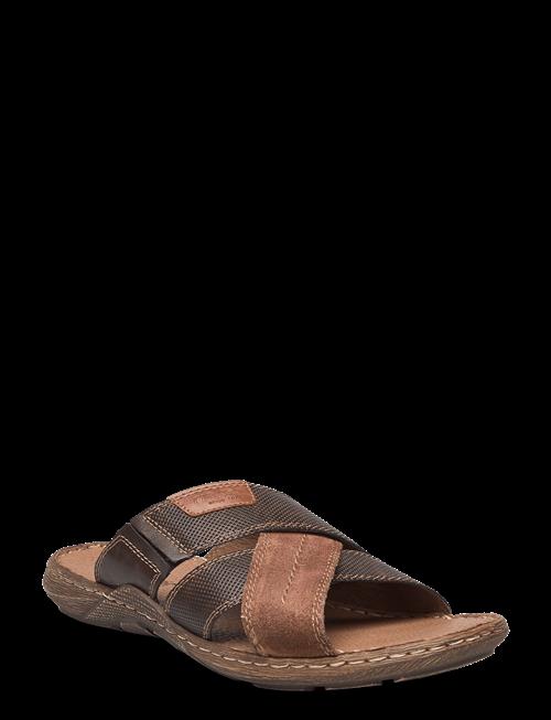 Rieker | Rieker Mens Sandals 22053-25 Brown | 40