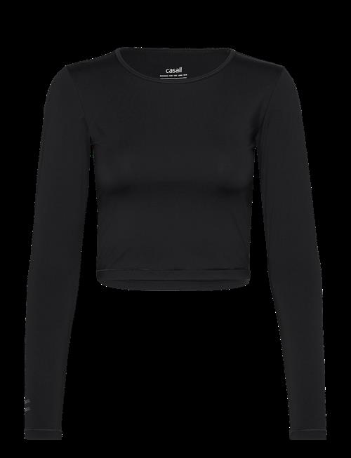 Casall | Graphic Crop Long Sleeve | M
