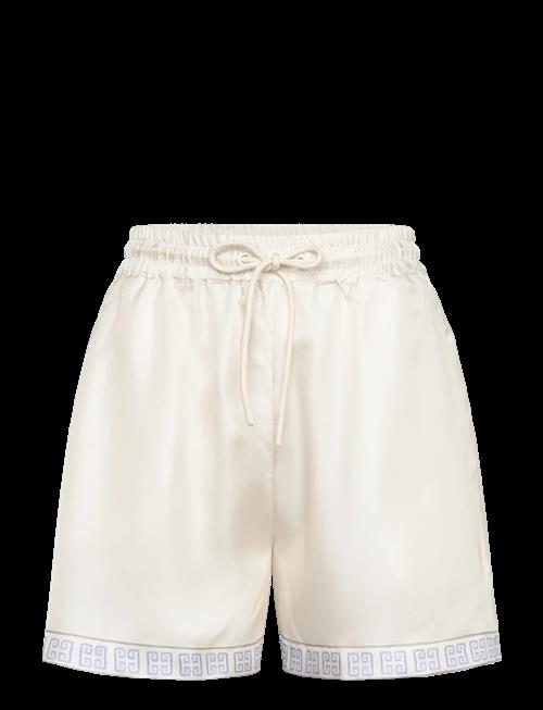 Malina | Iris Wide Drawstring Silk Shorts | XS