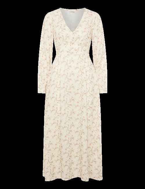 Bubbleroom | Viscose V-Neck Maxi Dress | 34