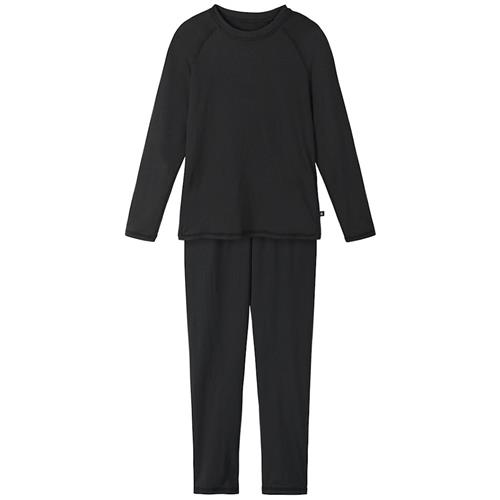 Reima Sportti Baselayer-sæt Sort  120 cm  Sort  120 cm  Drenge, Piger