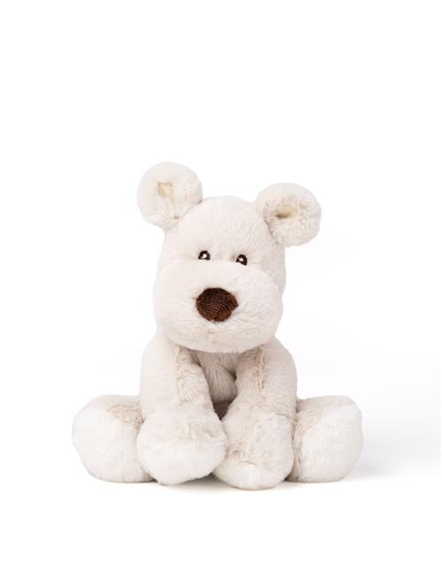 Teddykompaniet Teddy Mocca Lille Hund Grey  Grey One Size  Grå  One Size  Drenge, Piger