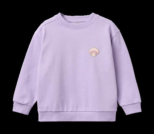 Wheat Sweatshirt L/S Ellis Purple Candy Purple Candy 128 cm  Lilla  128 cm  Piger