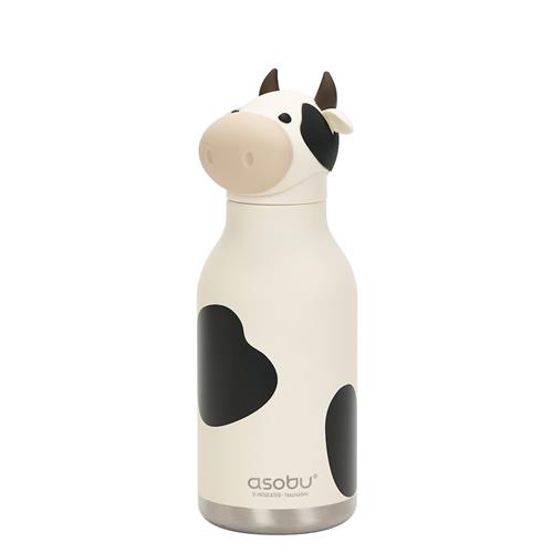 Asobu Bestie Vandflaske Cow  Cow-OS  Hvid  One Size 3+ Years Drenge, Piger
