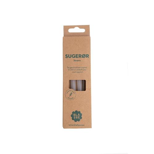 Blafre Sugerør Til Drikketud  Beige-Onesize  Beige  One Size  Drenge, Piger