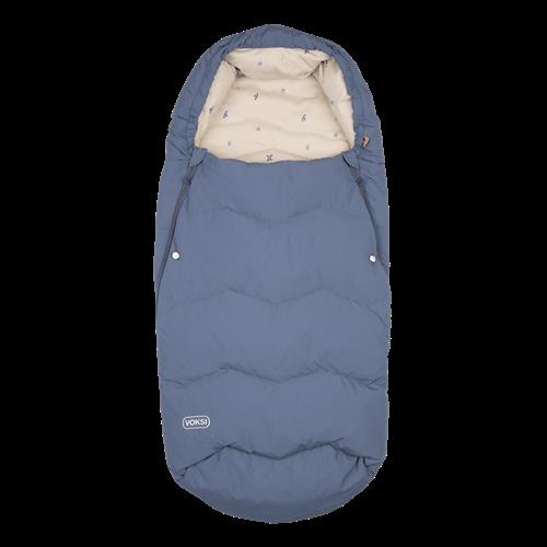 Voksi Explorer Warm  Warm Stone Blue  Warm Stone Blue Wool, Down Blå  One Size 0-3 Years