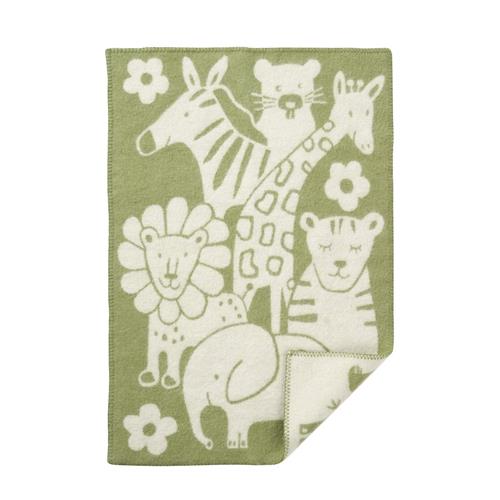 Klippan Yllefabrik Picnic  Green  Green One Size Uld Grøn  One Size  Drenge, Piger