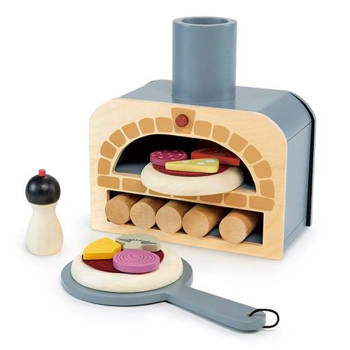 Tender Leaf Pizza Oven   Grey One Size Wood Grå  One Size 3+ Years Drenge, Piger