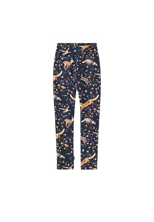 Molo GOTS Niki Leggings Windy Forest  Windy Forest 152 cm  Marineblå  152 cm  Piger