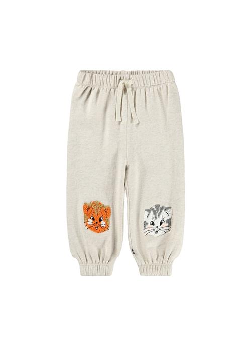 Molo Simon Soft Pants Chenille Cats Chenille Cats 68 cm  Hvid  68 cm  Piger