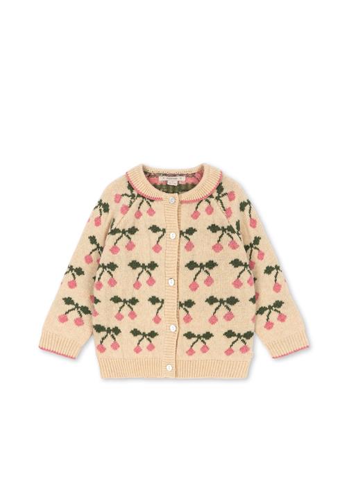 Konges Sløjd Belou Cardigan Med Krave Cherry  Cherry-2Y  Rød  2 år  Piger