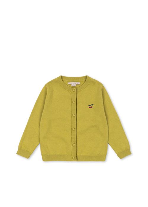 Konges Sløjd Cathy Cardigan Leek Green  Leek Green-7-8Y  Grøn  7-8 år  Drenge, Piger