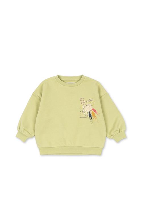 Konges Sløjd Lou Sweatshirt Winter Pear  Winter Pear-7-8Y  Grøn  7-8 år  Piger