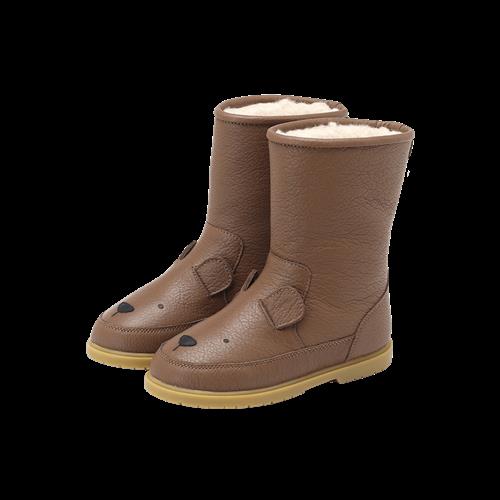 Donsje Amsterdam Wadudu Classic Støvler Cognac Leather  Cognac Leather-27  Brun  27 EU  Piger