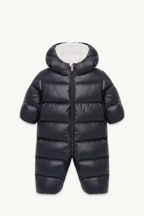 Moncler Alanie Polstret Snedragt Navy  Navy 80 cm  Marineblå  80 cm  Drenge, Piger