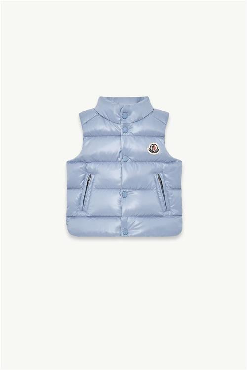 Moncler Bernard Dunvest Medium Blue  Medium Blue 80 cm  Blå  80 cm  Drenge