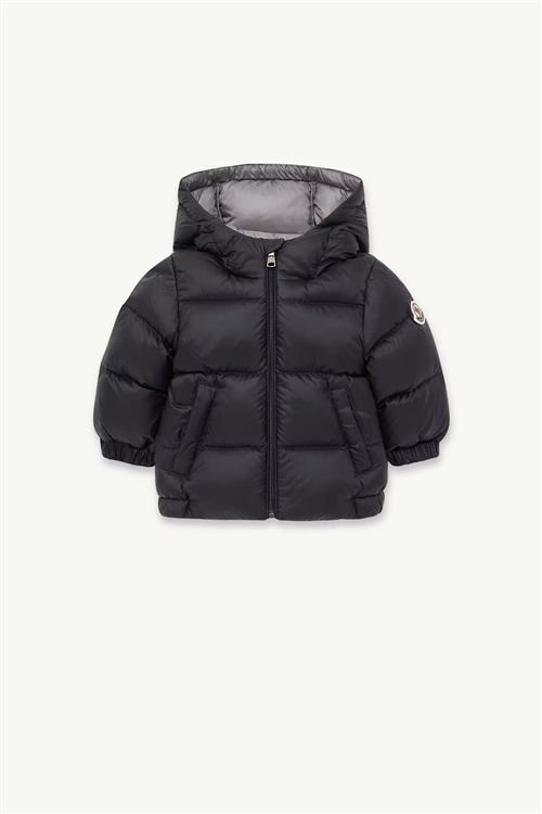 Moncler New Macaire Hooded Down Jacket Black 80 cm  Sort  80 cm  Drenge