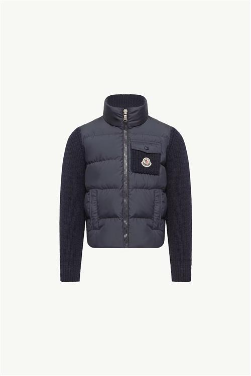 Moncler Cardigan Dark Blue Dark Blue 164 cm  Blå  164 cm  Drenge