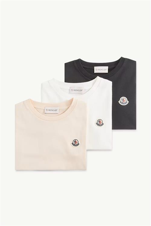Moncler 3-pak T-shirt Open Miscellaneous  Open Miscellaneous 140 cm  Gul  140 cm  Piger