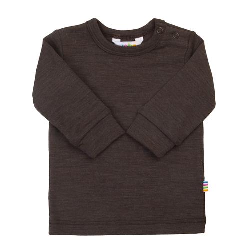 Joha Bluse Dark Brown  Dark Brown 110 cm  Brun  110 cm  Drenge, Piger
