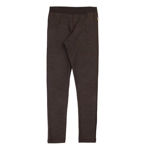 Joha Leggings I Uld Dark Brown  Dark Brown 100 cm  Brun  100 cm  Drenge, Piger
