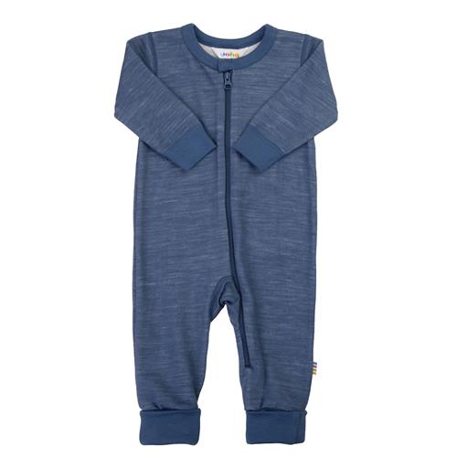 Joha Jumpsuit Med 2-i-1-fod Dark Blue  Dark Blue 70 cm  Blå  70 cm  Drenge