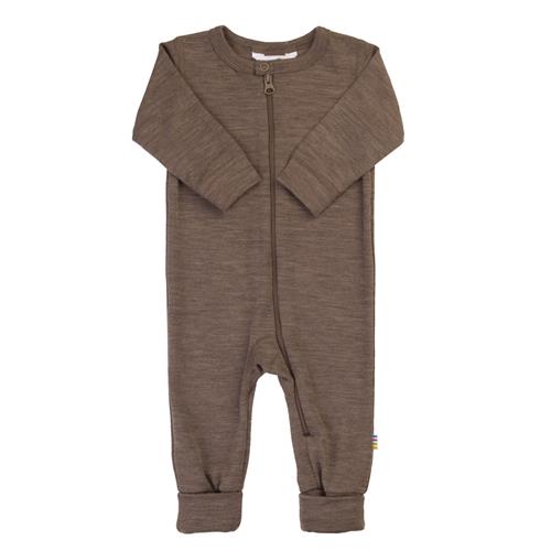 Joha Jumpsuit I Uld Brown  Brown 50 cm  Brun  50 cm  Drenge, Piger