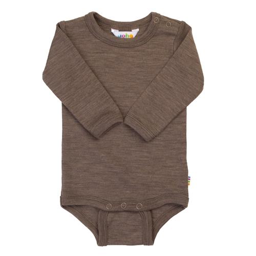 Joha Uld Baby Body Brown  Brown 80 cm  Brun  80 cm  Drenge, Piger