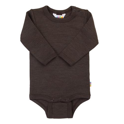 Joha Uld Baby Body Dark Brown  Dark Brown 90 cm  Brun  90 cm  Drenge, Piger