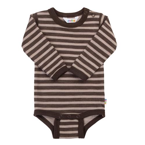 Joha Uld Baby Body Dark Brown  Dark Brown 100 cm  Brun  100 cm  Drenge, Piger