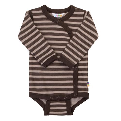 Joha Uld Baby Body Dark Brown  Dark Brown 70 cm  Brun  70 cm  Drenge, Piger