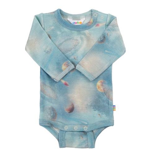 Joha Uld Baby Body Blue  Blue 70 cm  Blå  70 cm  Drenge