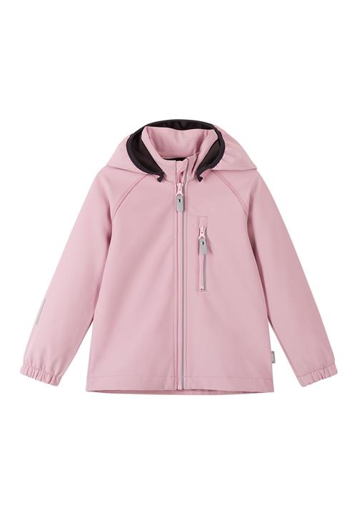Reima Vantti Softshell Jakke Grey Pink  Grey Pink 122 cm  Lyserød  122 cm  Drenge, Piger