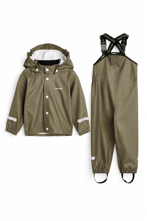 Tretorn Rainshower  Smokey Olive  Smokey Olive 98/104 cm  Grøn  98/104 cm  unisex