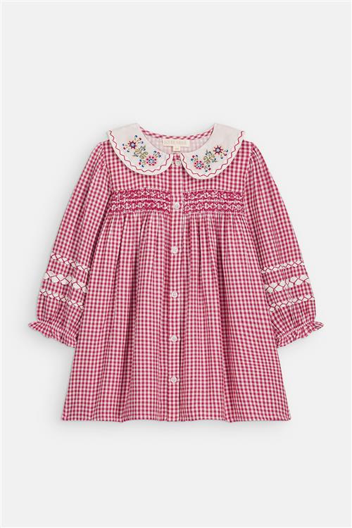 Louise Misha Delina  Raspberry Checks  Raspberry Checks-6 Y  Lyserød  6 år  Piger