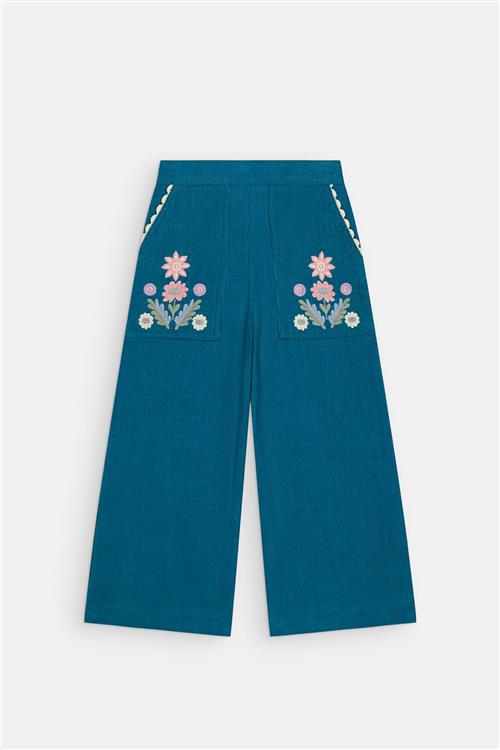 Louise Misha Floralia  Blue  Blue-4 Y  Blå  4 år  Piger